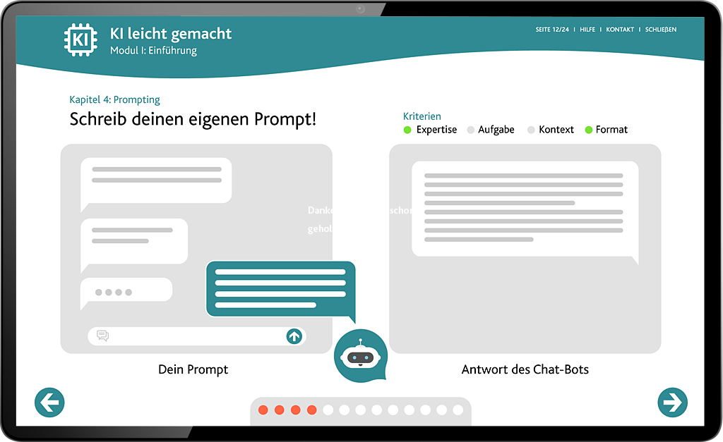 Neue Interaktionen im Web-based Training